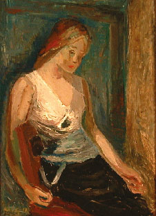 Kai Fjell, Ung kvinne