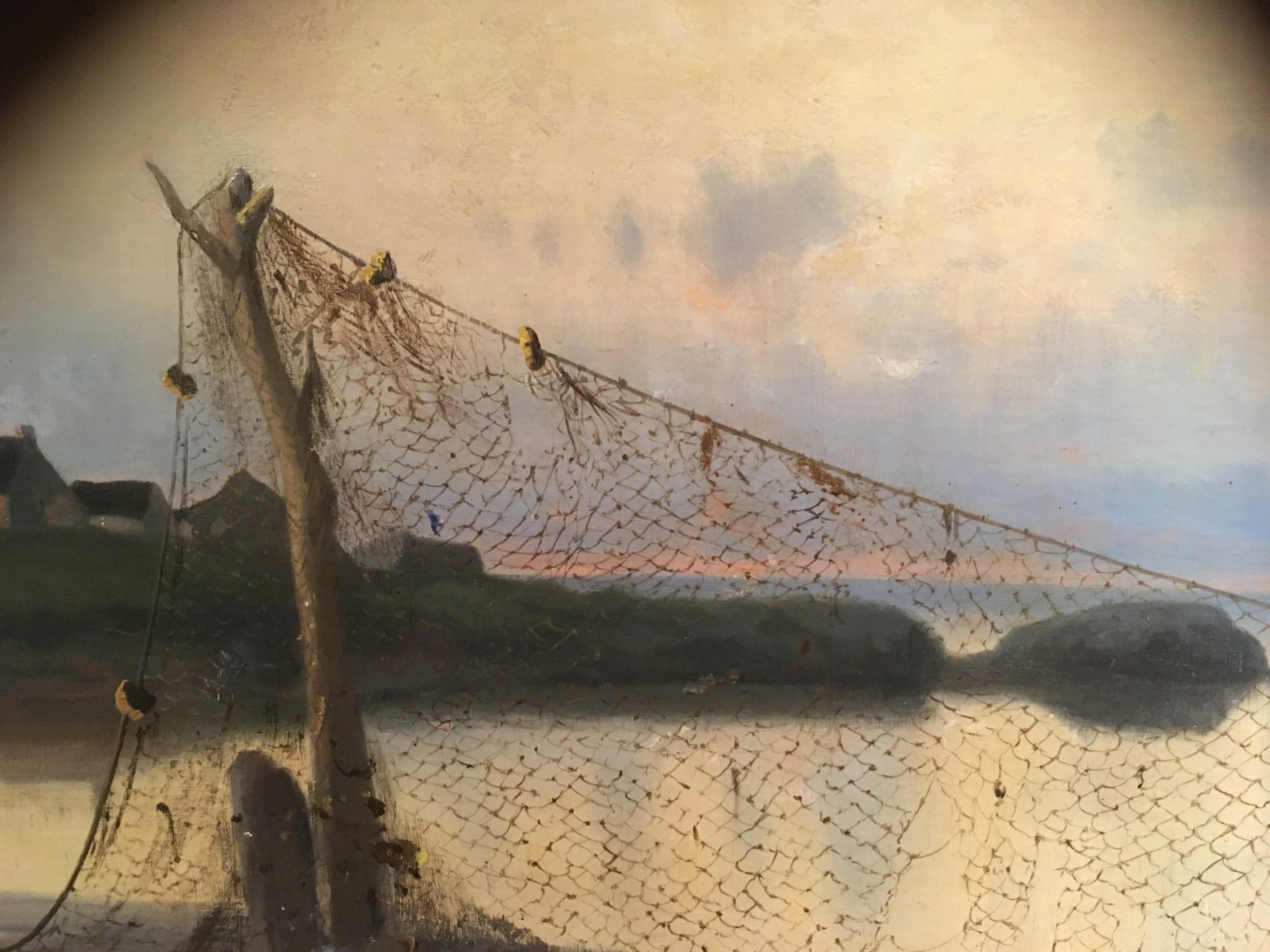 Garnbøtersken The Gundersen Collection er en imponerende samling av kunst og norske bondeantikviteter. Store deler av samlingen er stilt ut på hotellet Vestlia Resort i fjellbygda Geilo, Norge. The Gundersen Collection har også Norges viktigste private samling med Munch-grafikk. Ikke minst flere håndkolorerte grafiske verk. Garnbøtersken 1880-årene Olje på lerret 118 x 179 cm Frithjof Smith-Hald skildret fiskerens liv med forkjærlighet. Flere av hans mest kjente bilder har motiv fra kystbefolkningens daglige liv. Som «Garnbøtersken», eid av The Gundersen Collection.