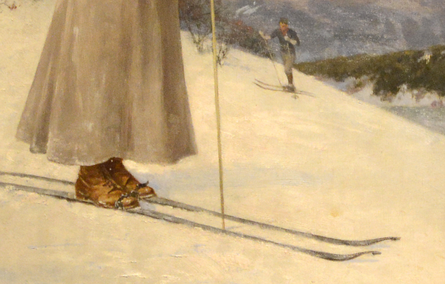 The Gundersen Collection er en imponerende samling av kunst og norske bondeantikviteter. Store deler av samlingen er stilt ut på hotellet Vestlia Resort i fjellbygda Geilo, Norge. The Gundersen Collection har også Norges viktigste private samling med grafikk av Edvard Munch. Ikke minst flere håndkolorerte grafiske verk. Her ser vi et maleri av Axel Ender (1853- 1920).