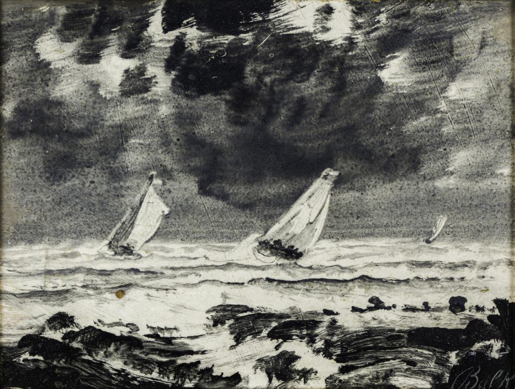 Seilere The Gundersen Collection er en imponerende samling av kunst og norske bondeantikviteter. Store deler av samlingen er stilt ut på hotellet Vestlia Resort i fjellbygda Geilo, Norge. The Gundersen Collection har også Norges viktigste private samling med grafikk av Edvard Munch. Ikke minst flere håndkolorerte grafiske verk. Her ser vi et maleri av Peder Balke.