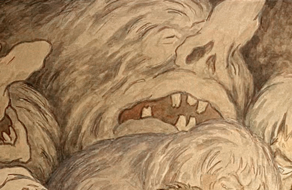 Peer Gynt i Dovregubbens hall Theodor Kittelsen. The Gundersen Collection er en imponerende samling av kunst og norske bondeantikviteter. Store deler av samlingen er stilt ut på hotellet Vestlia Resort i fjellbygda Geilo, Norge. The Gundersen Collection har også Norges viktigste private samling med Munch-grafikk. Ikke minst flere håndkolorerte grafiske verk. TGC har også verdens største samling med Peder Balke. I tillegg til en imponerende samling norsk bondekunst.
