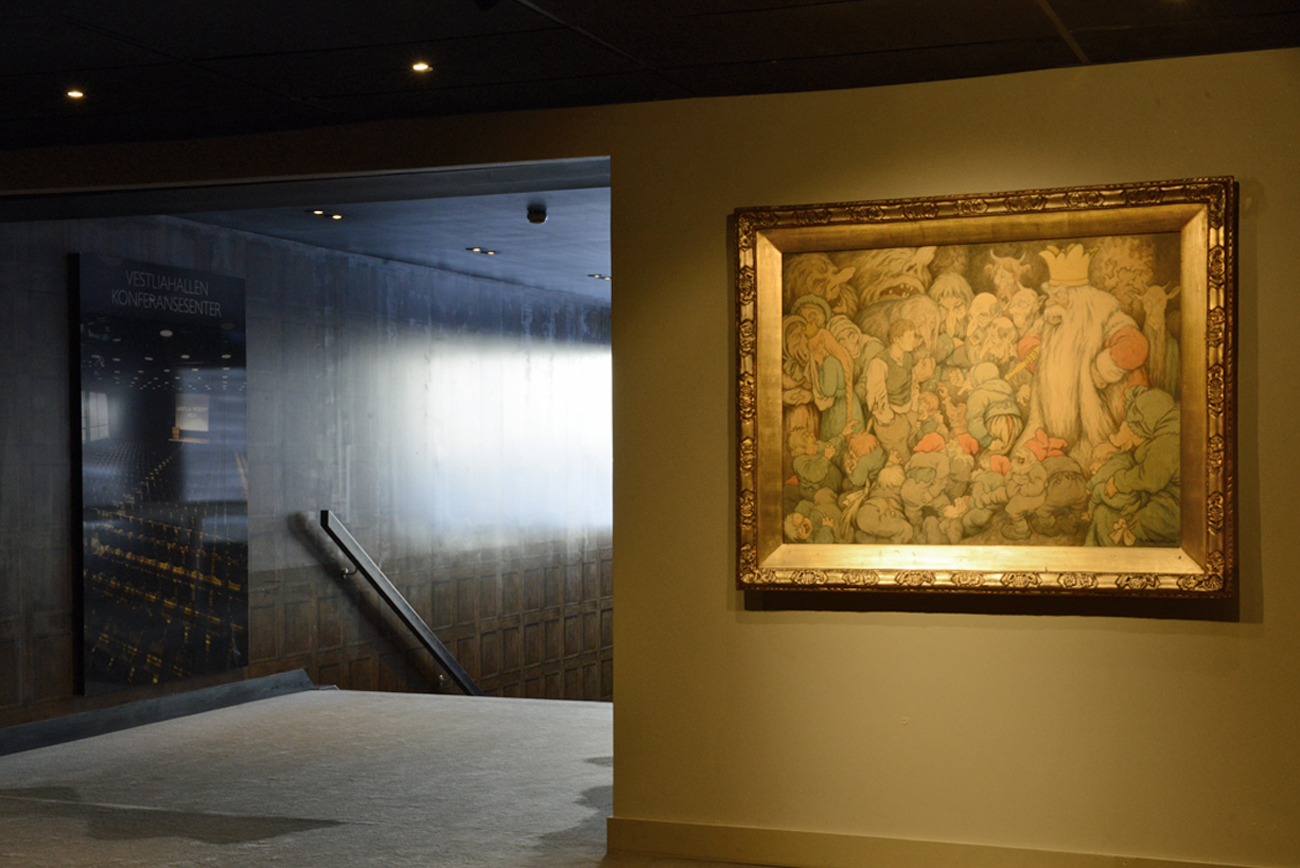 Theodor Kittelsen The Gundersen Collection er en imponerende samling av kunst og norske bondeantikviteter. Store deler av samlingen er stilt ut på hotellet Vestlia Resort i fjellbygda Geilo, Norge. The Gundersen Collection har også Norges viktigste private samling med Munch-grafikk. Ikke minst flere håndkolorerte grafiske verk. TGC har også verdens største samling med Peder Balke. I tillegg til en imponerende samling norsk bondekunst.
