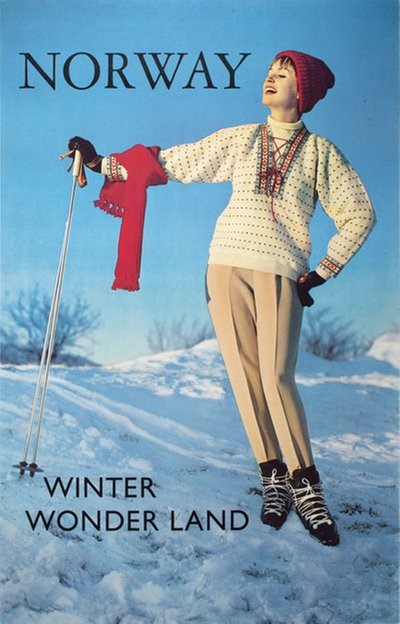 The Gundersen Collection har en av Norges fineste samlinger med vintage skiplakater.