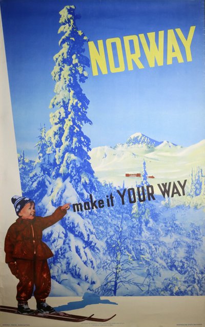 Original skiplakat